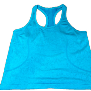 LULULEMON Swiftly Tech Racerback 2.0 Teal Sz 12